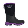 Image 1 : DryShod Legend MXT All Conditions Outdoor Mid Boot, Women's Size 6, BLK/ Purple, New
