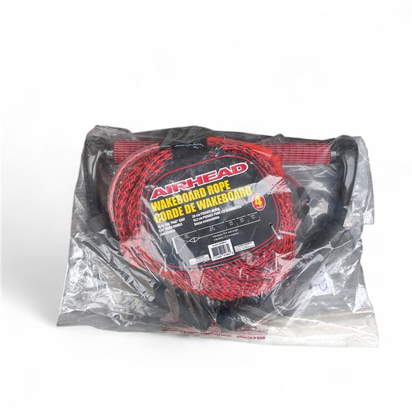 Airhead Wake Board Rope, 4 Sections 70', New