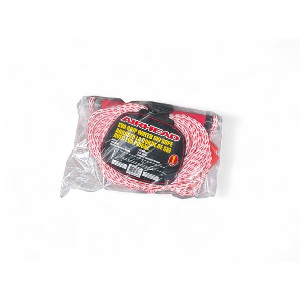 Airhead Eva Grip Water Ski Rope, 75', 1 Section, New