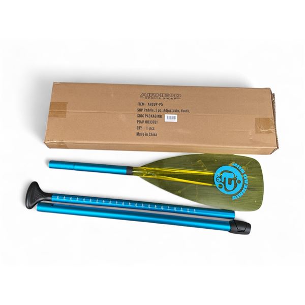 Airhead SUP 3 Pc Paddle, Adjustable for Youth X 2, New
