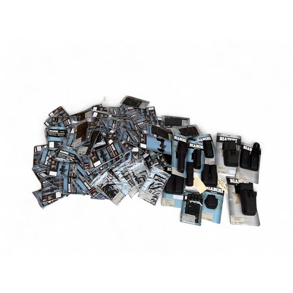 Bianchi Assorted Pouches and Accessories, Majority are Belt Keepers, New