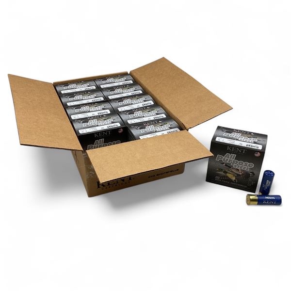 Kent Fasteel 12 Ga 3" BB Ammunition, 250 Round Case