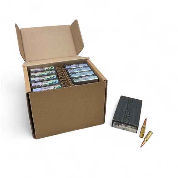Hornady Black 5.45 X 39 mm 60 Grain V-Max Ammunition, 200 Round Case