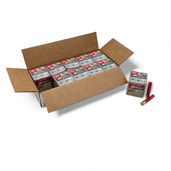 Winchester Super X Xpert HV Steel 410 Bore 3" #6 Ammunition, 250 Round Case