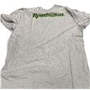 Image 2 : 1x White Heather Grey Remington T Shirt New Size Large