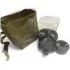 Image 1 : 1x CZ Gas Mask Set with  Filter and Chemical Hazmat Suit In Size  1 Small - Condition Used