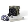 Image 1 : 1x CZ Gas Mask Set With Filter and Chemical Hazmat Suit In Size  3 Large - Condition New