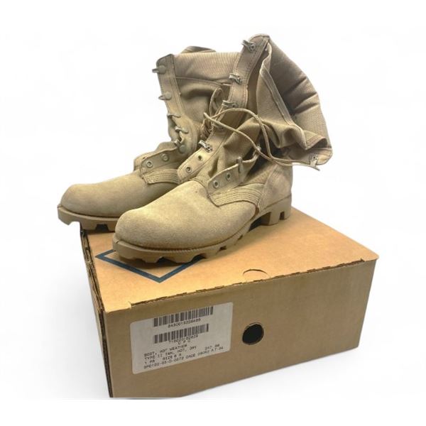 1x Cage NSN ID 8430-01-325-6540 Hot Weather Boots Tan Sz 13 W