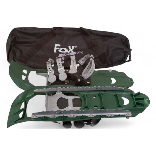 1x FOX SNOWSHOES WITH CARRY CASE