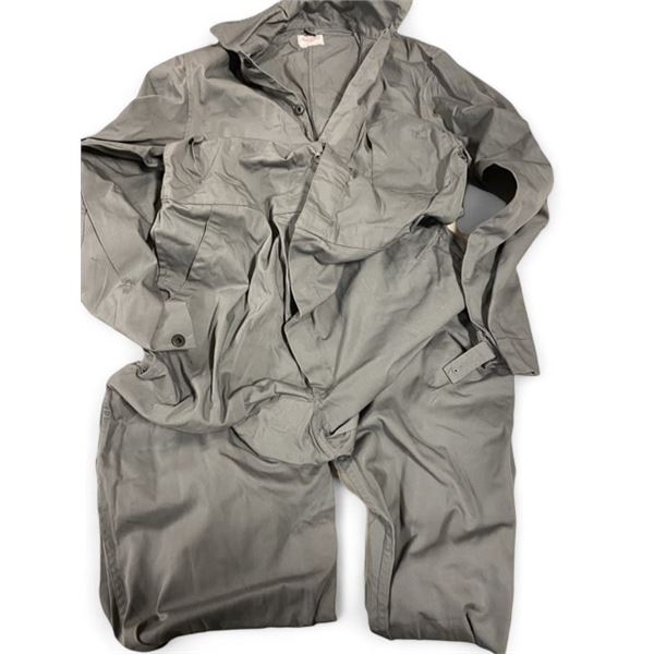 1x Work Coveralls Grey New Size 7040