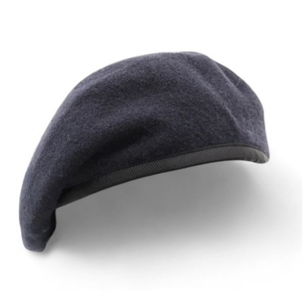 6X Beret Navy Size 7 5/8