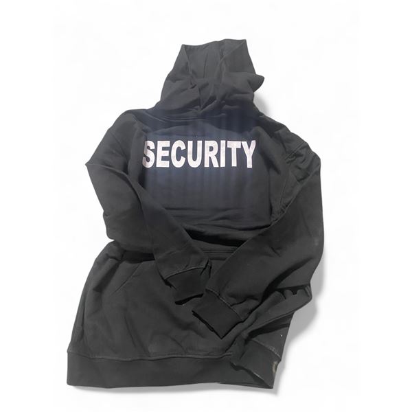 2X Security Hoody Black Size XL