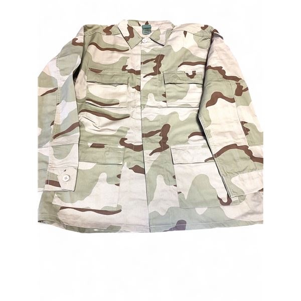 2X D3 Color Desert camo BDU Uniform Shirt Size 2-XL