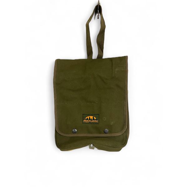 2X 030008-EMB OLIVE MAP CASE BAG