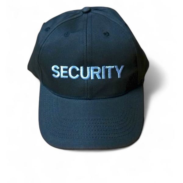 6x  Security Caps Black with Adjustable Loop Back
