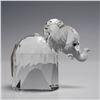 Image 2 : Swarovski Silver Crystal Large Elephant with Metal Tail Figurine
