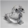 Image 1 : Swarovski Dachshund Miniature Figurine Frosted Tail Variation