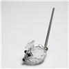 Image 1 : Swarovski Crystal Mouse Mini Figurine with Metal Tail Figurine