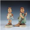 Image 1 : 2pc Goebel Hummel Figurines, Little Sweeper & Little Gardener