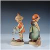 Image 2 : 2pc Goebel Hummel Figurines, Little Sweeper & Little Gardener
