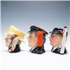 Image 2 : 3pc Royal Doulton Character Jug Set Fireman Postman Driver