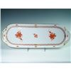 Image 1 : Herend Porcelain Rust Chinese Bouquet Tray