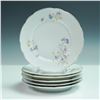 Image 1 : 6pc Carl Tielsch Porcelain Bread and Butter Plates, Floral Design