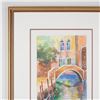 Image 2 : Carraro, Original Watercolor on Paper, Venice, Signed