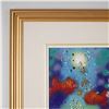 Image 2 : Bernard Seguin Poirier, Enamel on Copper, Red Fish with Bubbles, Signed