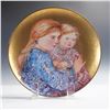 Image 1 : Edna Hibel Collector Plate, Golden's Child with COA and Box