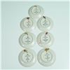 Image 9 : 26pc Royal Copenhagen Miniature Landmark Plates 2010