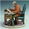 Image 2 : Capodimonte Porcelain Figurine, The Writer