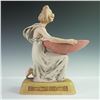 Image 2 : Royal Dux Porcelain Figurine of Kneeling Woman with Shell Bowl