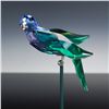 Image 2 : Swarovski Crystal Figurine, Paradise Bird Baracoa with Stand