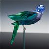 Image 3 : Swarovski Crystal Figurine, Paradise Bird Baracoa with Stand