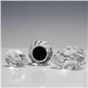 Image 5 : 3pc Swarovski Crystal Grouping with Two Swan Figurines and SCS Paperweight