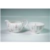 Image 1 : 2pc Royal Tuscan Cream and Sugar Set, Pink Floral