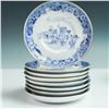 Image 2 : 16pc Royal Tuscan Blue Tea Set for 8