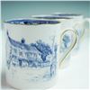 Image 5 : 16pc Royal Tuscan Blue Tea Set for 8