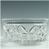 Image 5 : 4pc Cut Crystal Compote, Bowls and Serving Plate