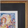 Image 2 : Zamy Steynovitz, Serigraph on Paper, Lovers and Violinist, Signed