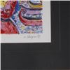 Image 3 : Zamy Steynovitz, Serigraph on Paper, Lovers and Violinist, Signed
