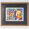 Image 1 : Zamy Steynovitz, Serigraph on Paper, Passionate Gaze, Signed
