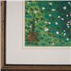 Image 4 : Liu Feng Tao (Attr.) Gouache on Paper Chinese Folk Art Painting, Signed