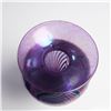 Image 3 : Arte Vargas Iridescent Glass Vase, Pulled Feather Design