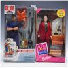 Image 1 : 2pc Hasbro G.I. Joe and Mattel Rosie O'Donnell Barbie Dolls