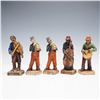 Image 1 : 5pc Ceramic Musician Figurine Set, Occupied Japan