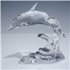 Image 1 : Swarovski Crystal Figurine, Dolphin on a Wave, with Box