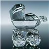 Image 1 : Swarovski Crystal Figurine, Carriage with Mirror Base