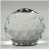 Image 2 : 2pc Swarovski Crystal American Flag Paperweight with Stand